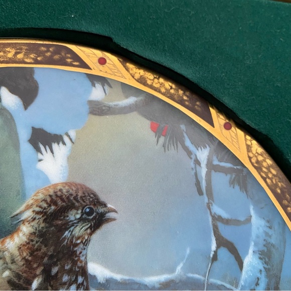 12 days of Christmas Plates by Mario Fernandez: partridge and turtle doves - Picture 14 of 15